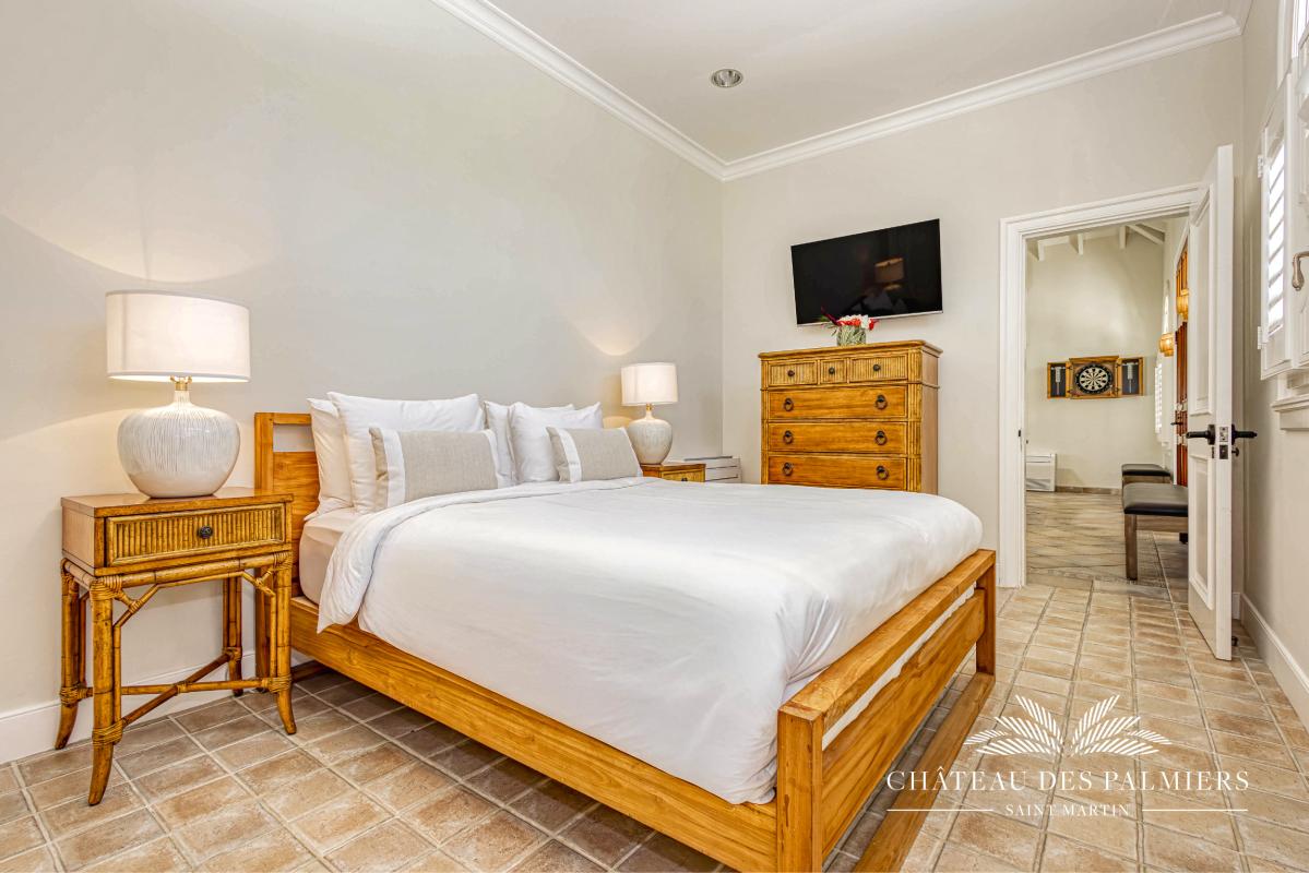 41.Location villa Chateau des Palmiers accés mer Terres Basses Saint Martin